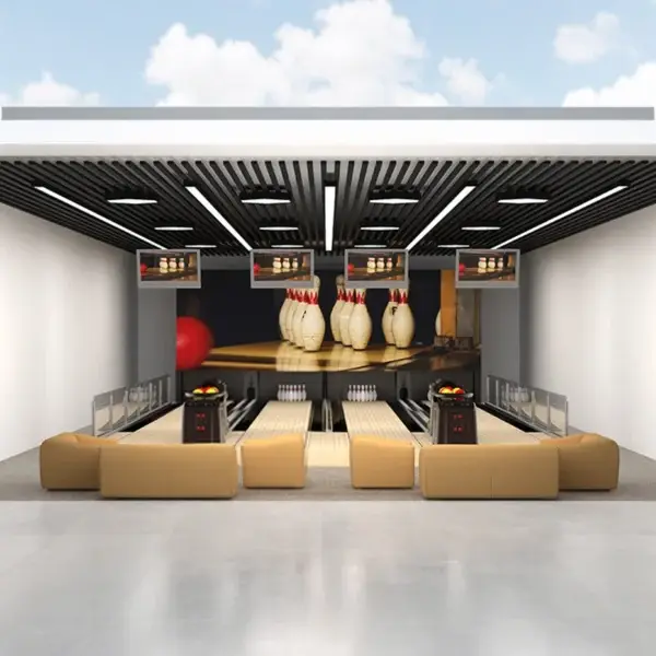 Digital sports bowling simulator