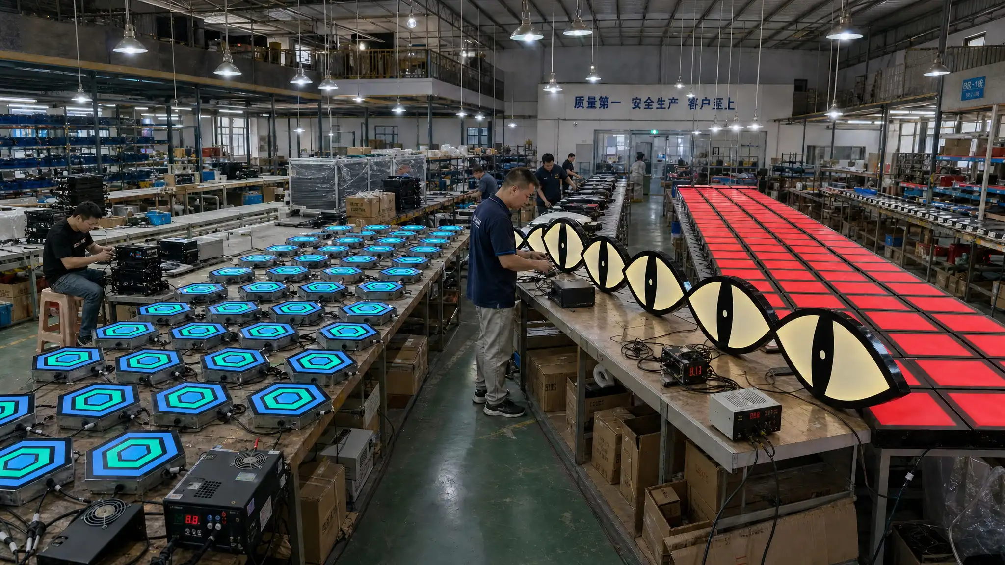 About US 1 AMA GAME factory production line for active gaming and amusement equipment manufacturing