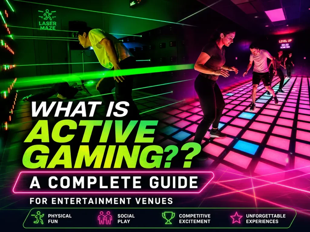 Home 12 Active gaming solutions for entertainment venues