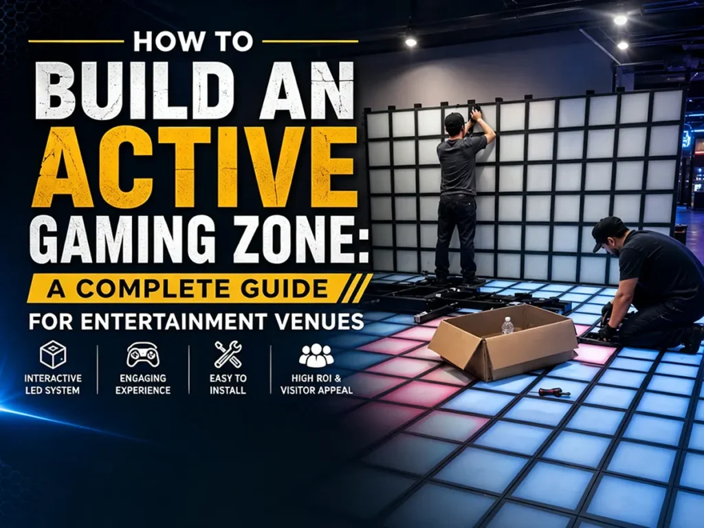 Home 11 Active gaming zone for FEC entertainment venues