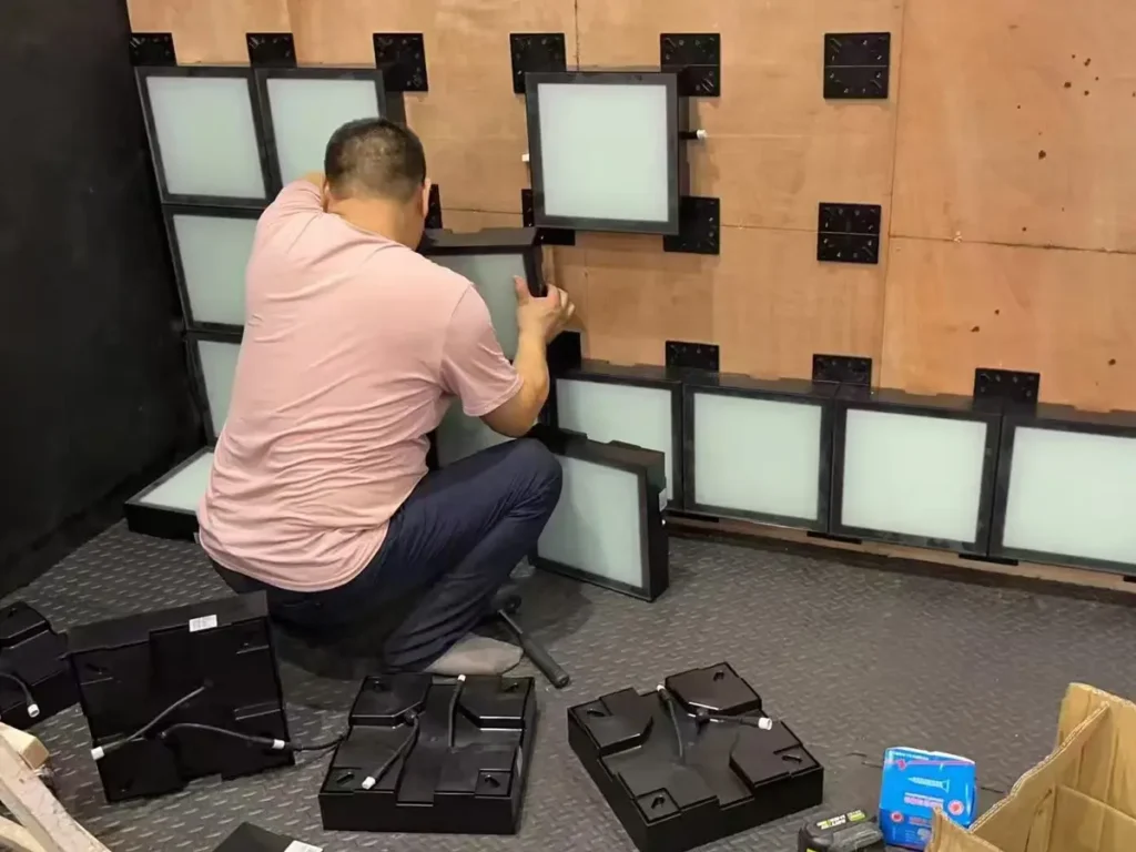How to Build an Active Gaming Zone: Space Planning Guide for FEC Projects 3 Interactive floor game installation