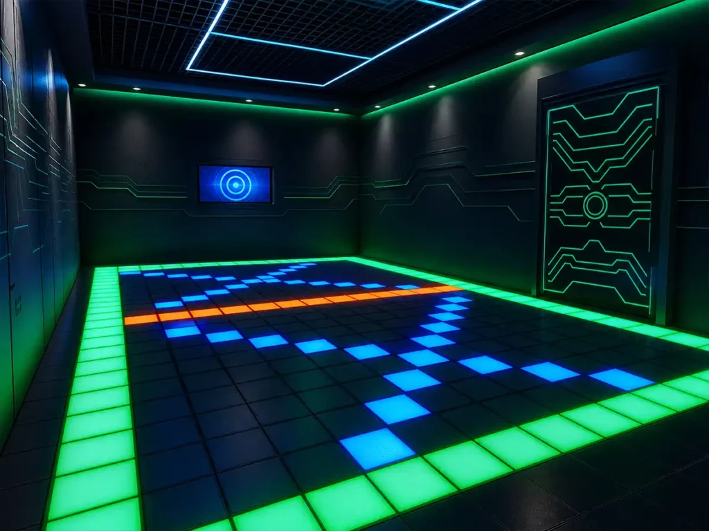 Interactive floor game project