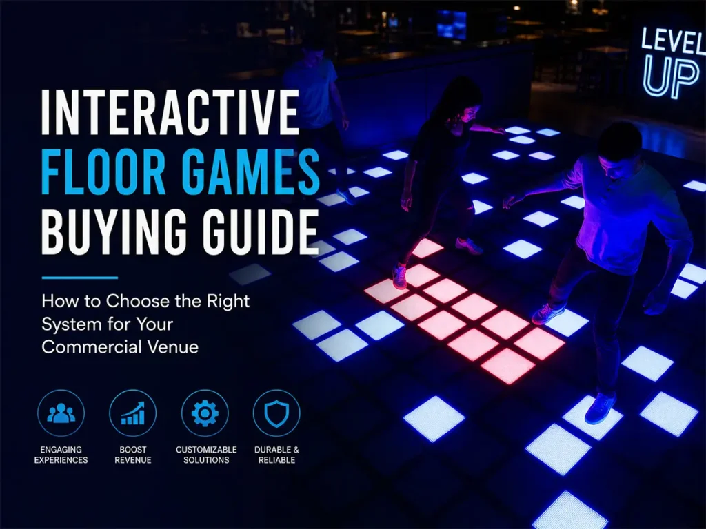 Interactive floor games buying guide for commercial entertainment venues