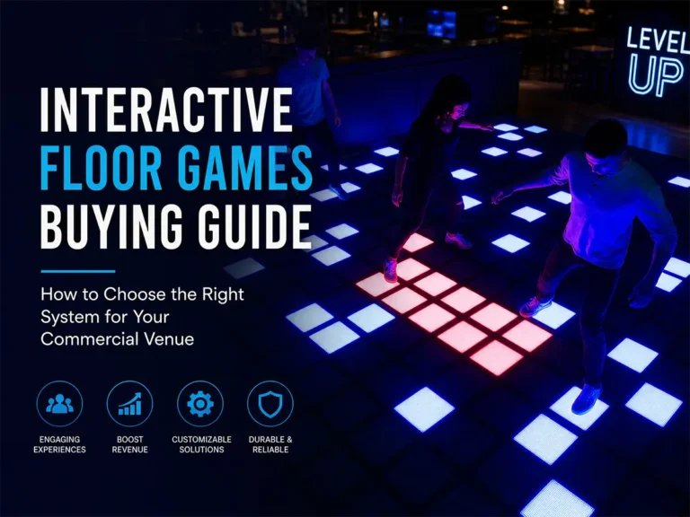 Interactive floor games buying guide for commercial entertainment venues