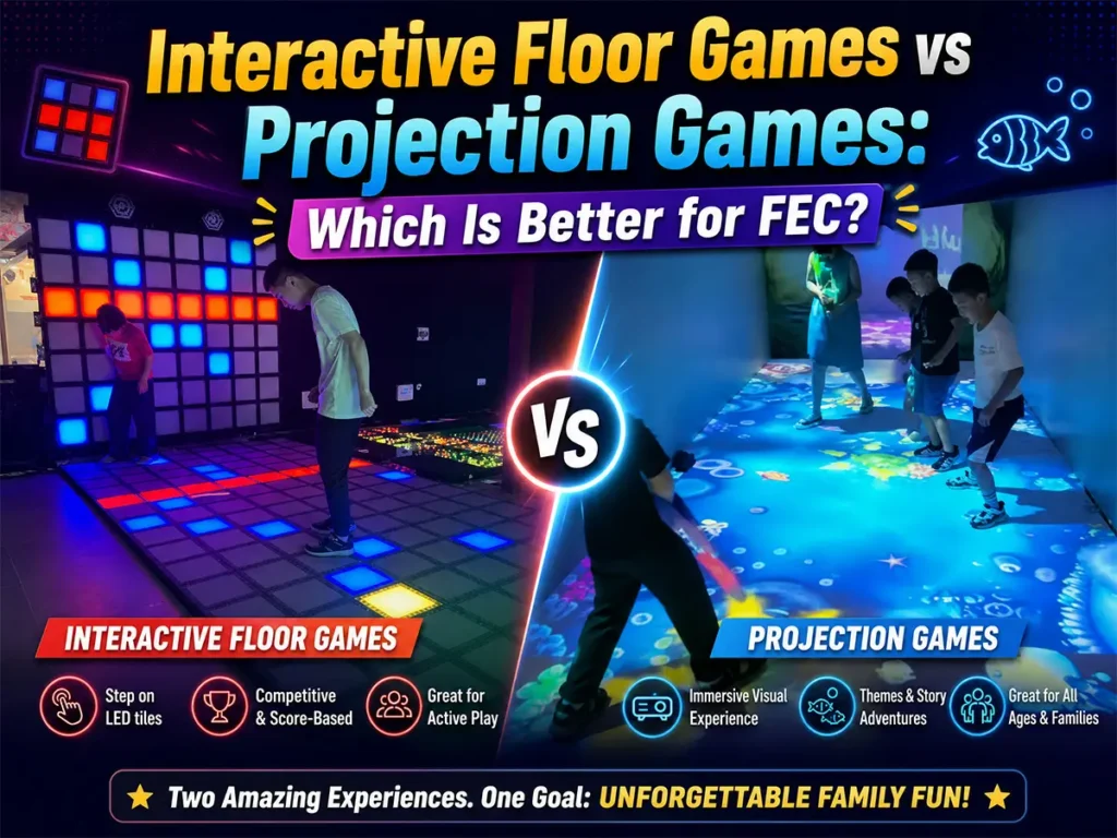 Home 13 Interactive floor games vs projection games