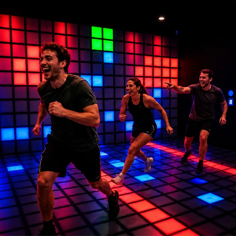 interactive floor games