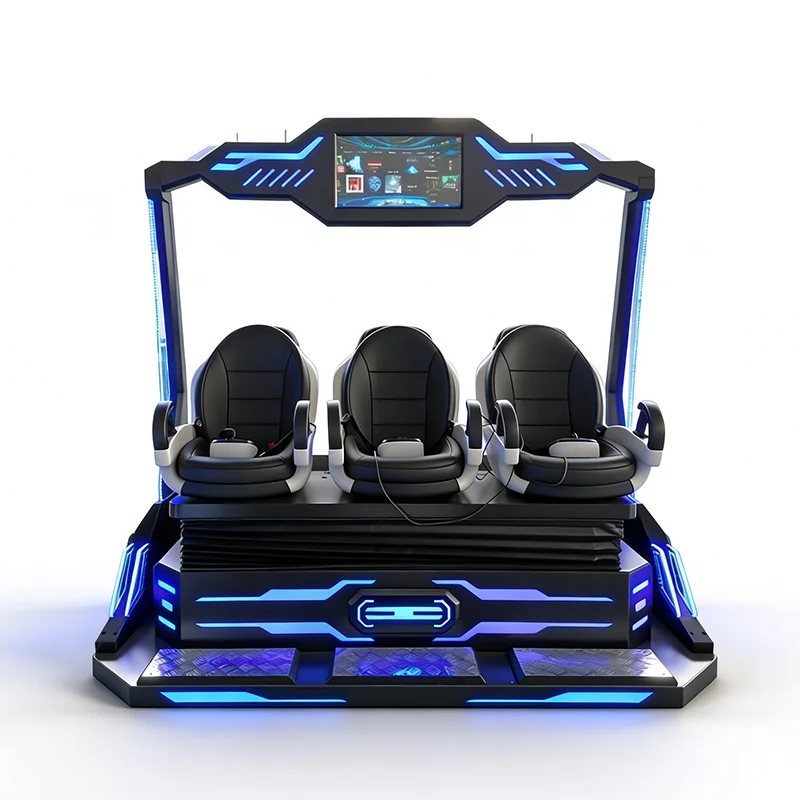 3 Player 9D VR Chair Simulator