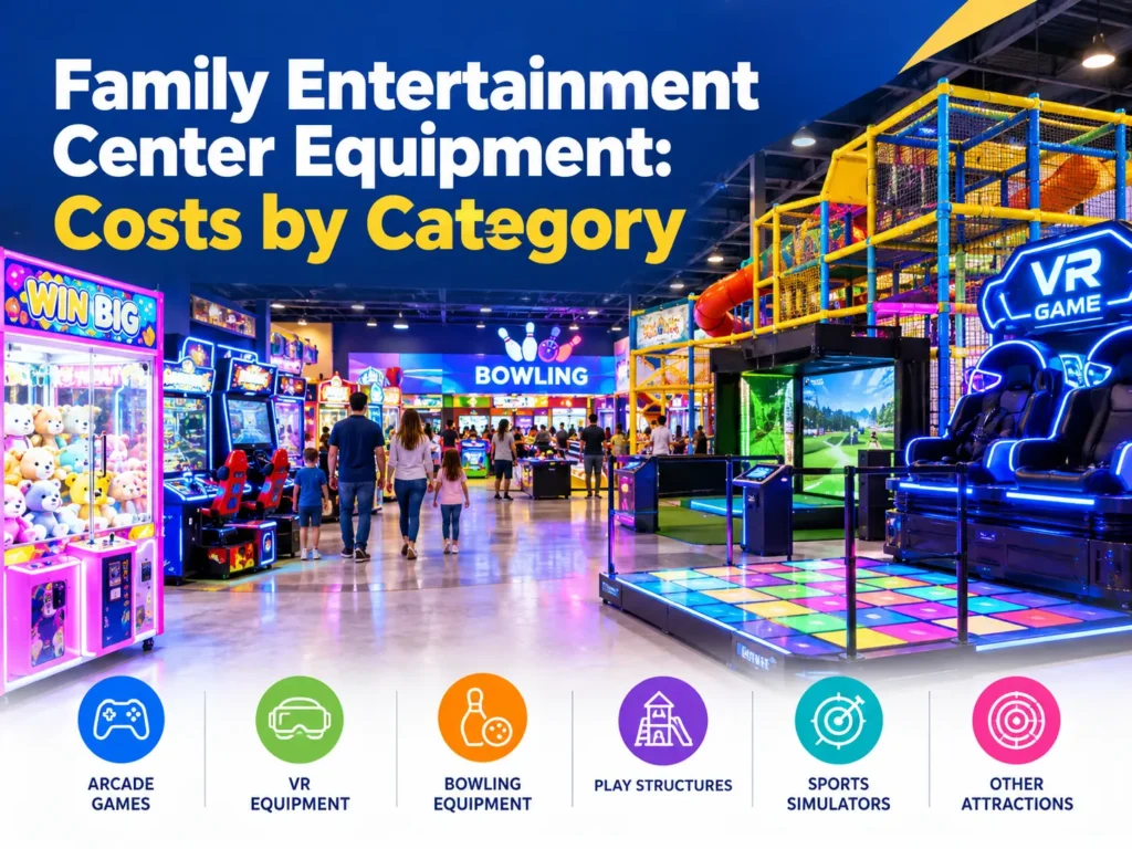 Family Entertainment Center Equipment Costs by Category
