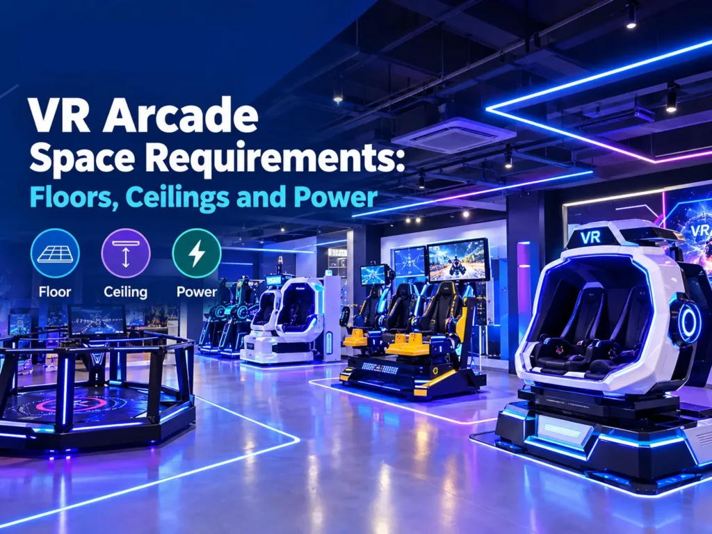 VR Arcade Space Requirements Floors, Ceilings and Power