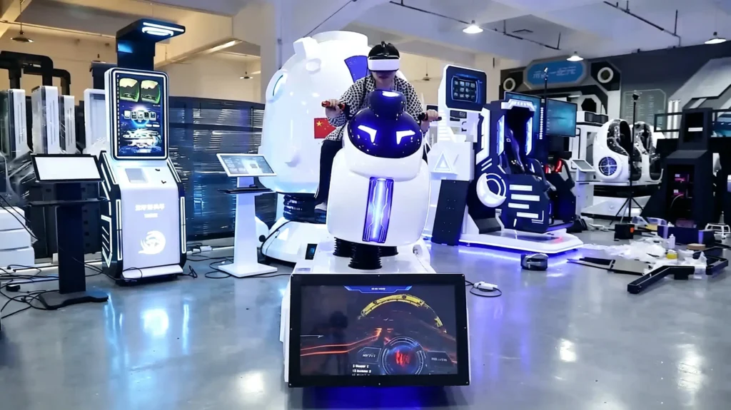 VR machine testing