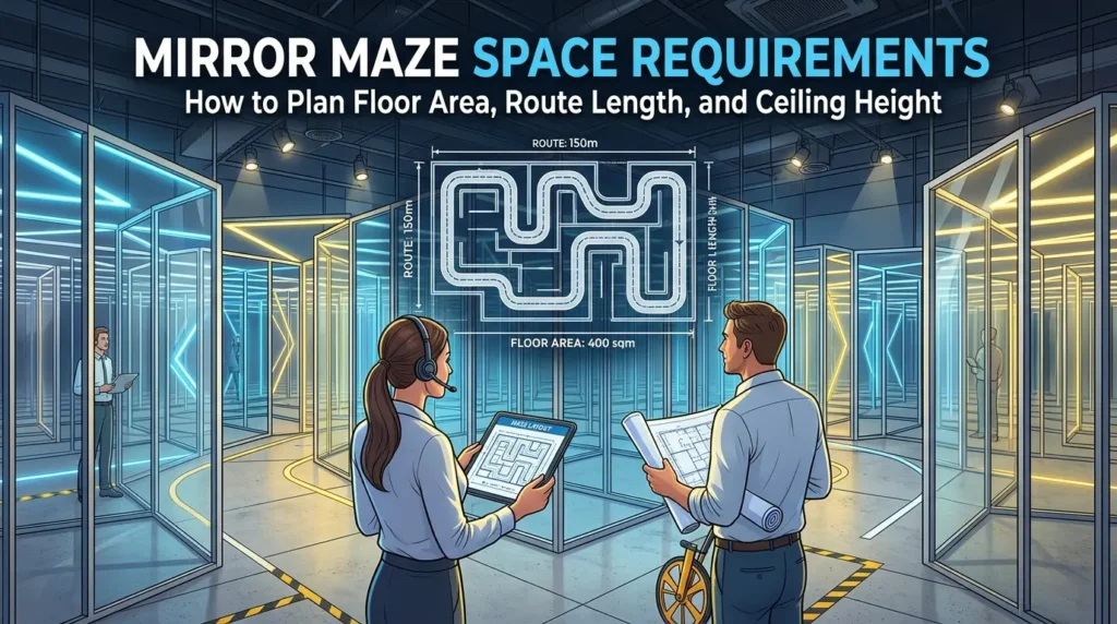 Mirror Maze Space Requirements